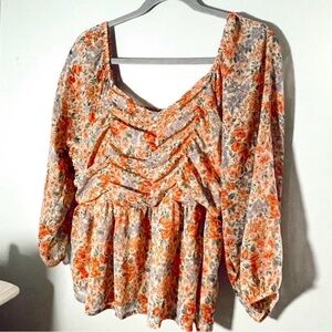 Floral American Eagle